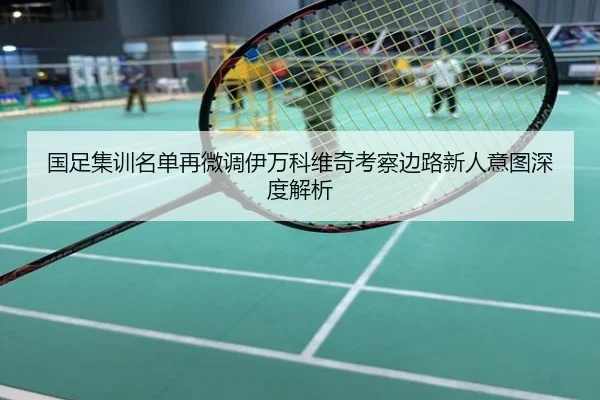 国足集训名单再微调伊万科维奇考察边路新人意图深度解析
